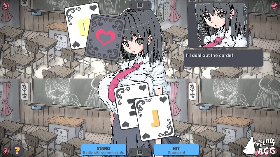 【互动SLG/中文】简单黑杰克 横刀夺爱的21点脱衣啪啪扑克 Si mple Black Jack DL官方中文安卓版【PC+安卓+MAC/2.3G】 畅玩游戏 预览第3张