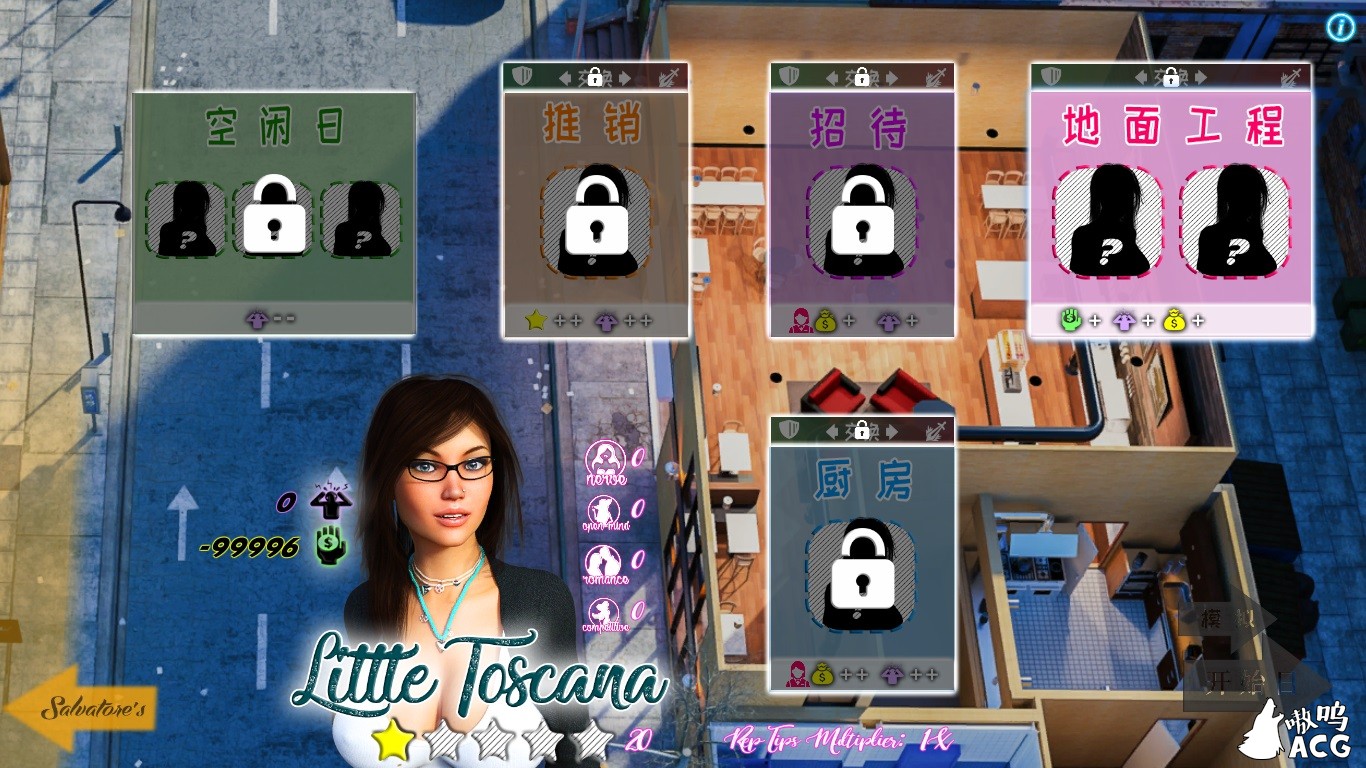 【欧美SLG/汉化】 诺依米的重生 v0.8 精修汉化版 【1G/新作】 畅玩游戏 预览第9张