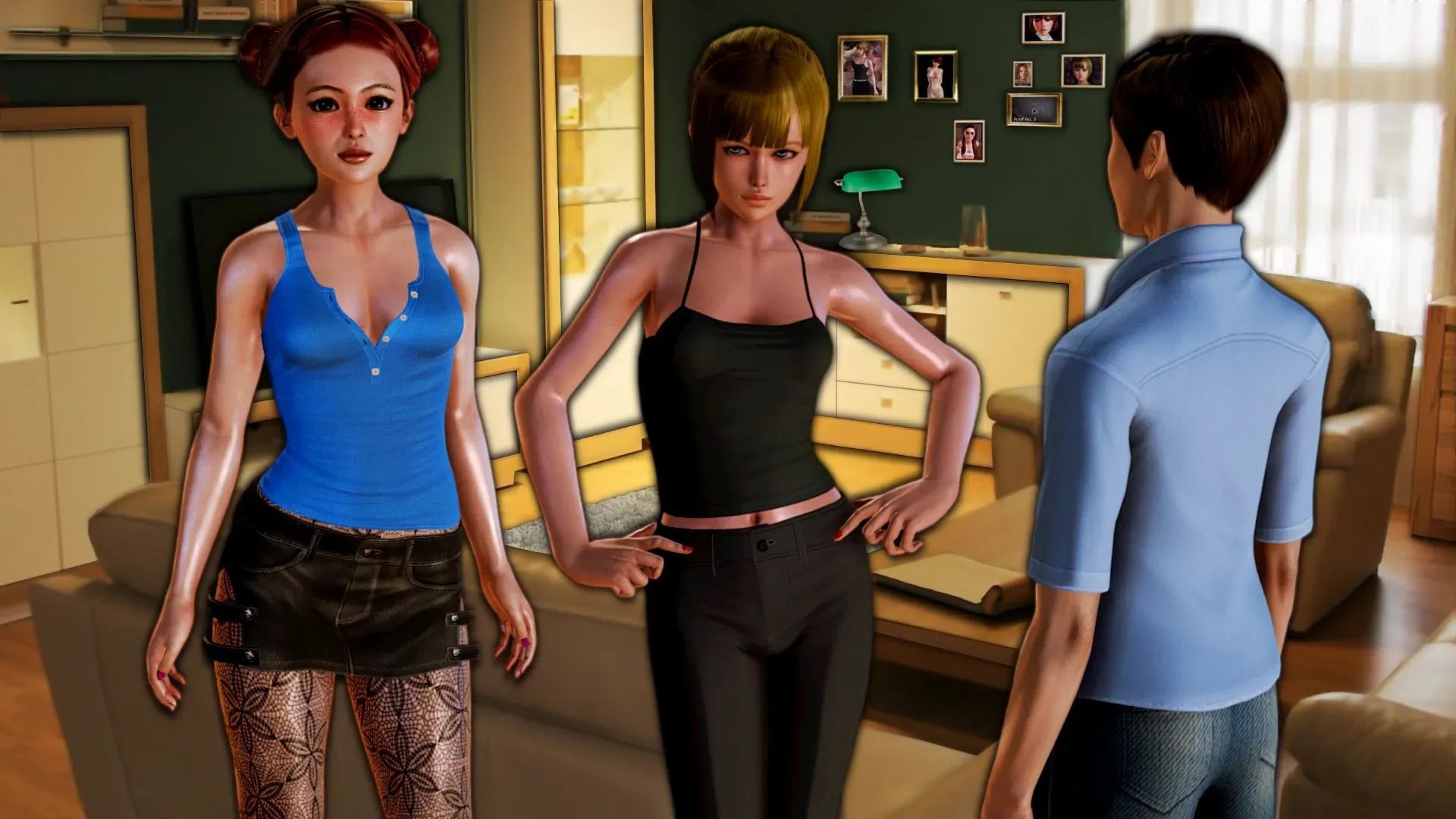 【欧美SLG/中文/3D】想着你 ThinkingAboutYou 0.91【PC+安卓/1G】 畅玩游戏 预览第1张