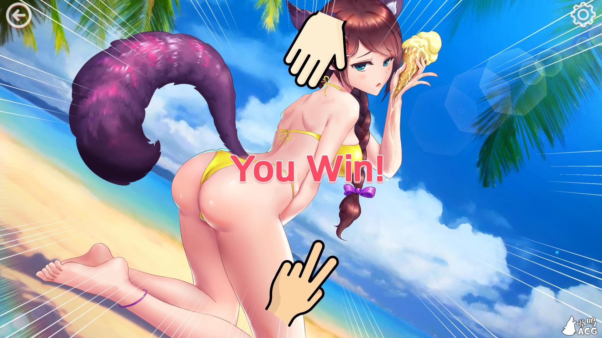 【互动SLG/中文/全动态】Miss Neko 猫小姐？官方中文步兵作弊版【新作/CV】【700M】 畅玩游戏 预览第4张