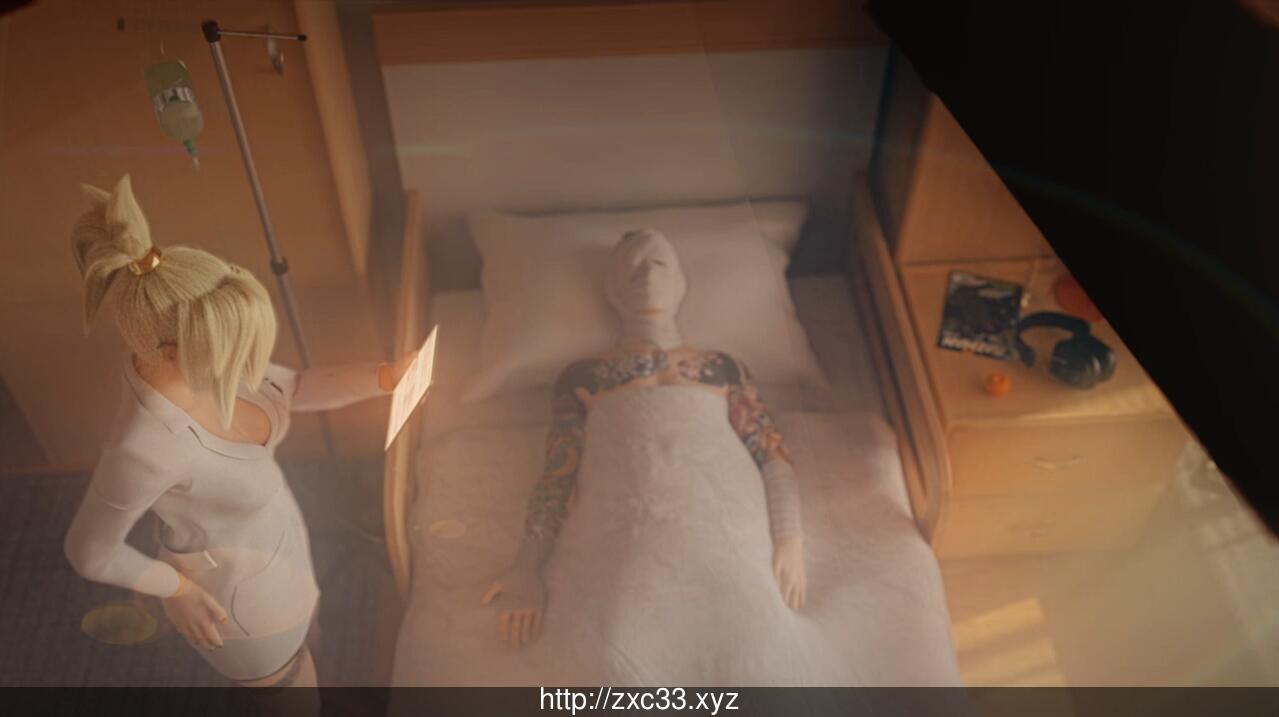 【3D同人/全动态】天使的银荡诊疗：Intensive Care 1080HD完整版【黑丝/步兵/屁股】 畅玩游戏 预览第3张