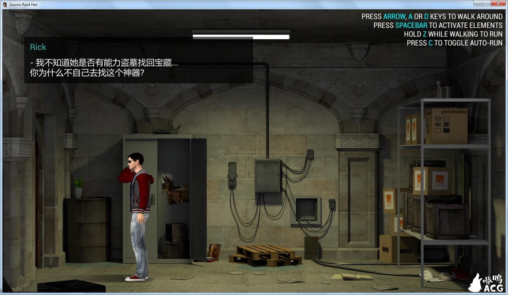 【欧美SLG/汉化/动态】Goons Raid Her 守护劳拉-V1.0 精翻汉化完结版+动画攻略+作弊代码【3G】 畅玩游戏 预览第6张