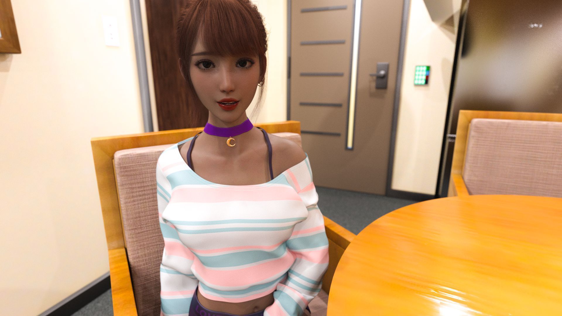 【欧美SLG/中文/3D】裸体学校 Nudist School 0.6【PC+安卓/1G】 畅玩游戏 预览第1张