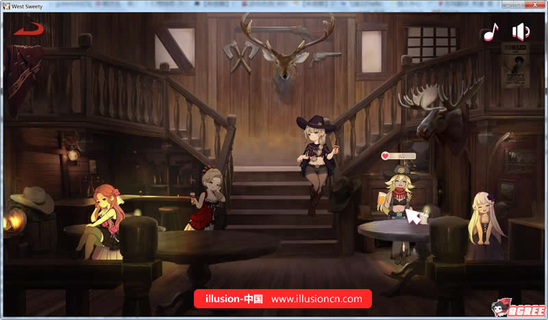 【SLG/中文/全动态】西部甜心 STEAM官方中文版/已打社保补丁【1G】【新作/全CV】 畅玩游戏 预览第3张-XACG动漫资源社——中文ACG动漫游戏社区