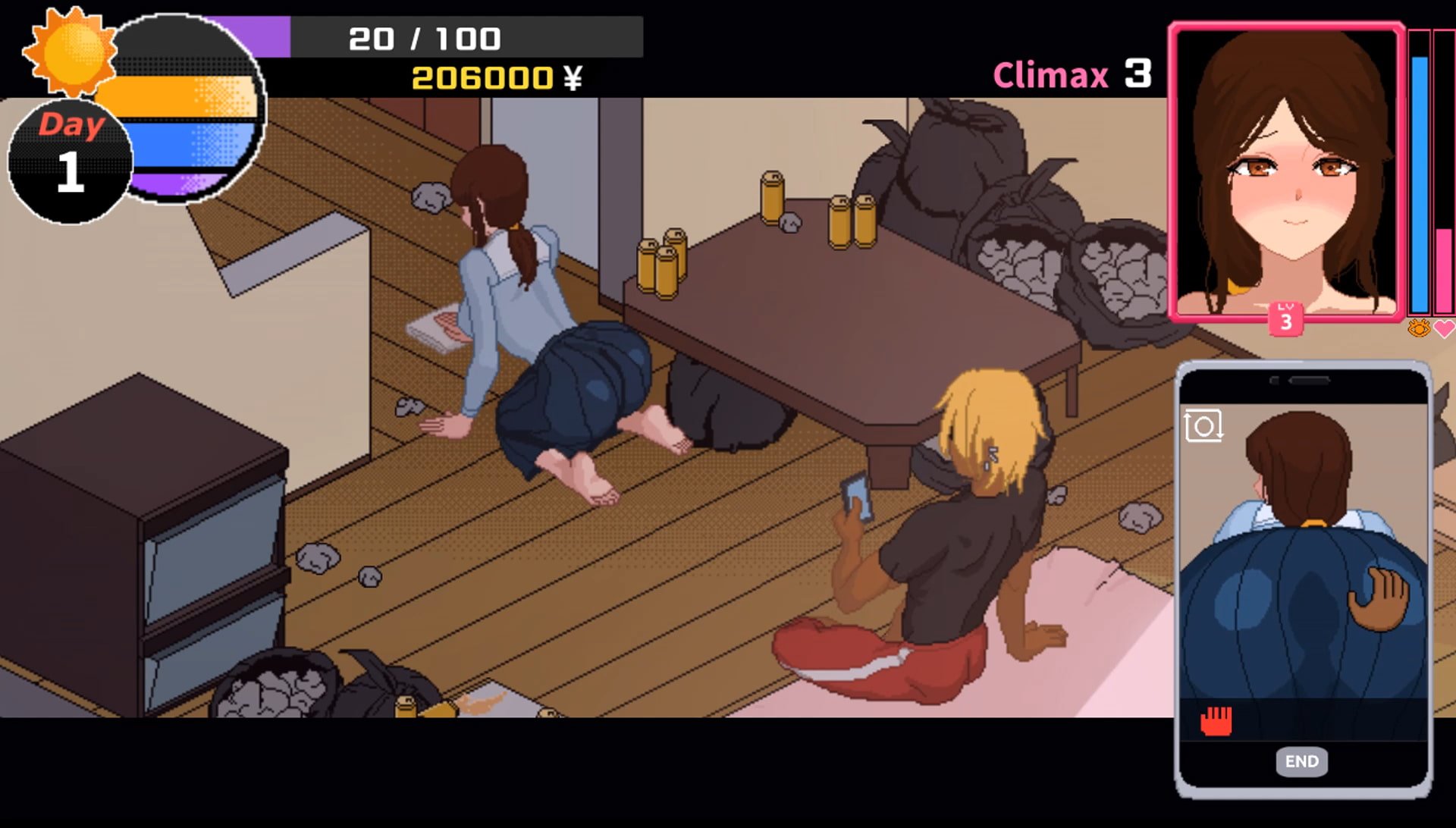 【互动SLG/官方中文/极品像素】NTR传说 V2.5.25官方中文版+存档【更新/超激NTR/650M】 畅玩游戏 预览第1张