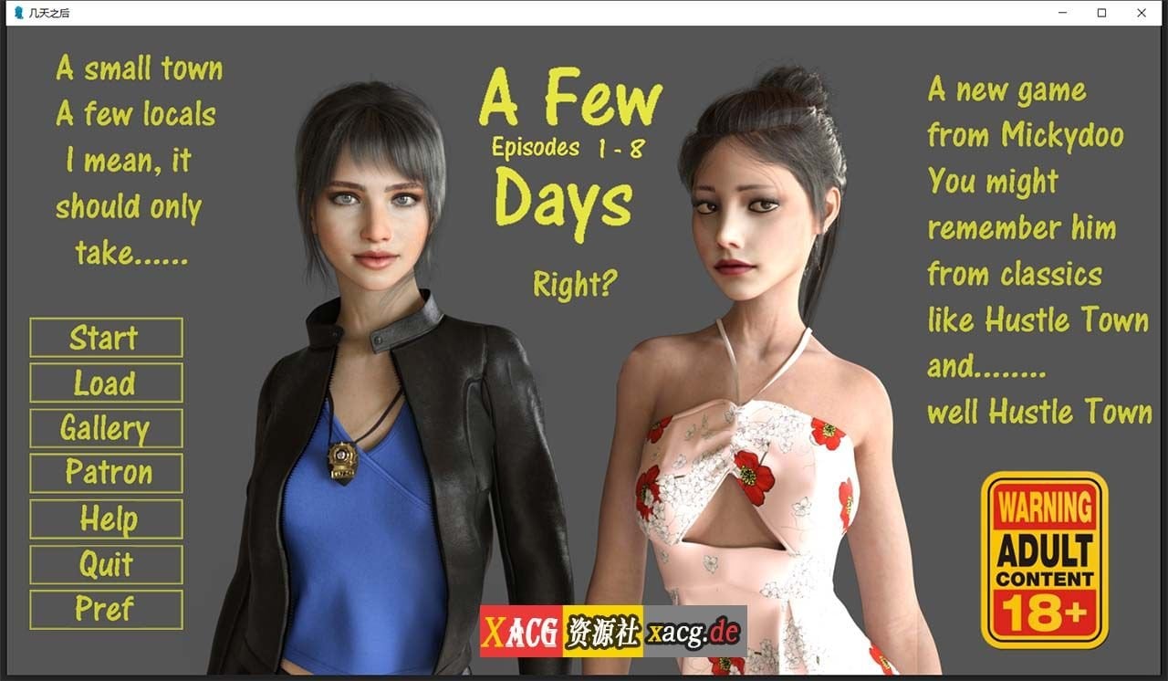 【欧美SLG/汉化/动态】几天之后 A Few Days Ep.8.1 汉化版 【PC+安卓/3G/新汉化】 畅玩游戏 预览第1张