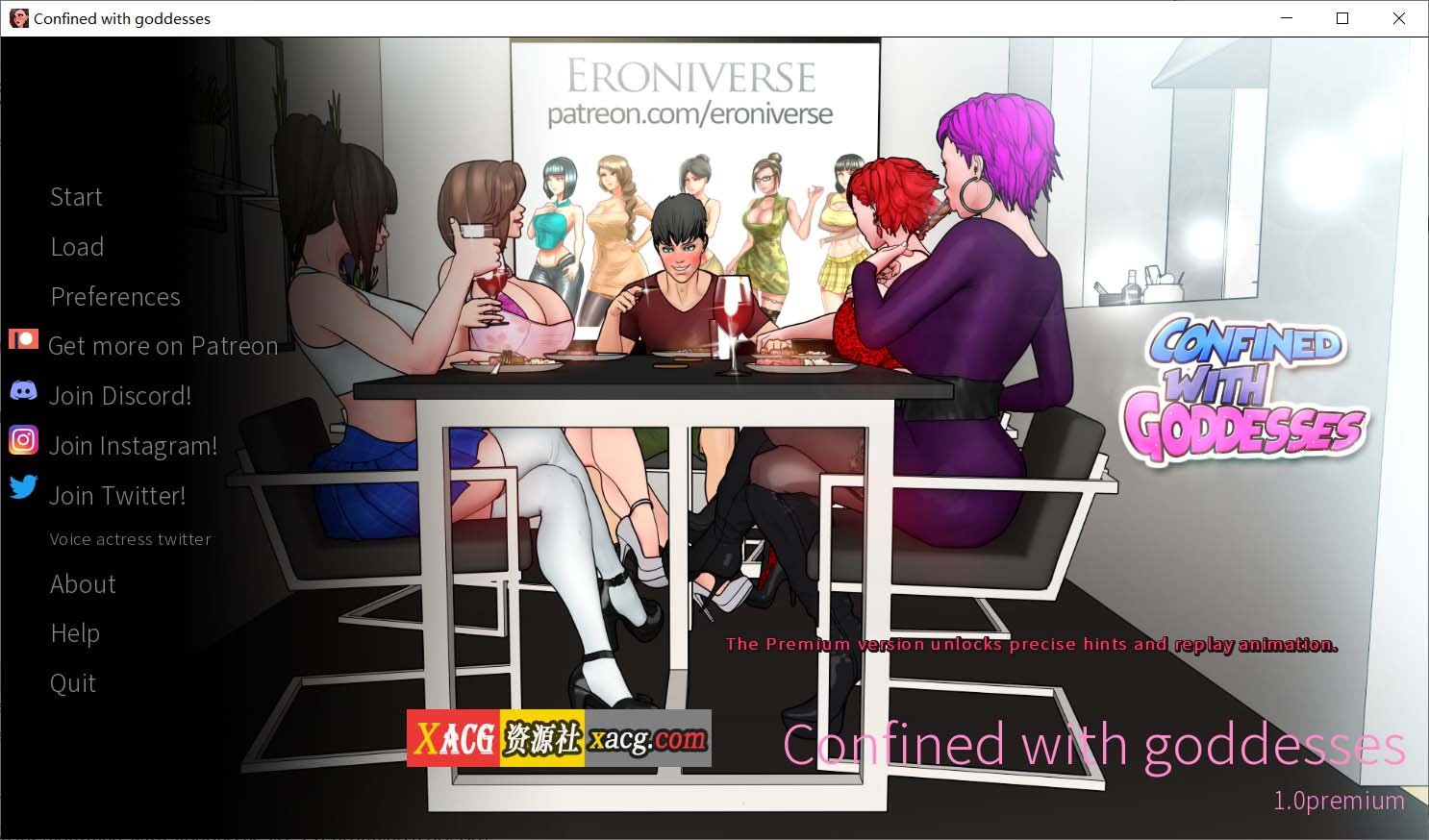 【欧美2D/汉化/动态】与女神一起被隔离 V1.0 汉化完结版【PC+安卓/1G】 畅玩游戏 预览第1张-XACG动漫资源社——中文ACG动漫游戏社区