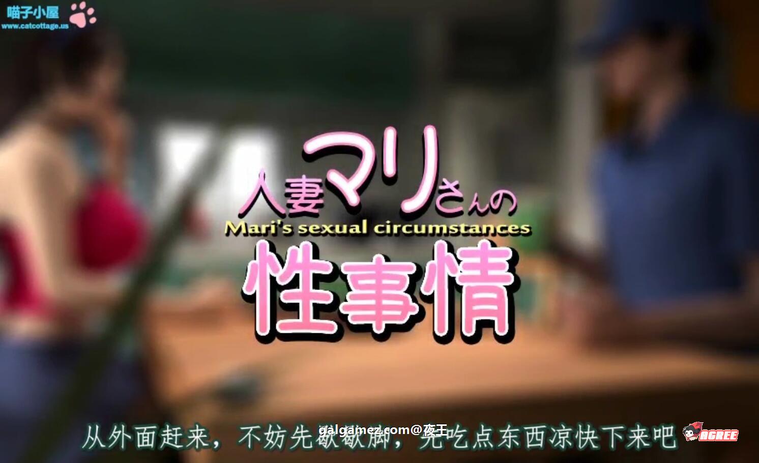 【3D互动/汉化/动态CV】[梅麻吕V18]人妻玛丽的风流韵事~[游戏+动画步兵汉化版]【6G】 畅玩游戏 预览第5张