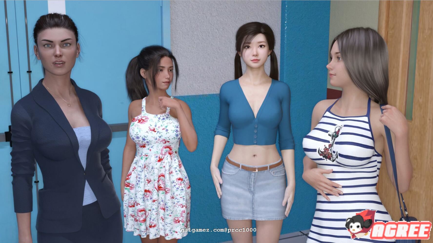 【欧美SLG/汉化/动态】隔壁班级 V1.72 全14章 精修汉化版【1月更新/PC+安卓/2.2G】 畅玩游戏 预览第8张