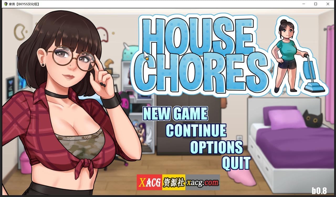 【欧美RPG/汉化/动态】家务 Ver0.8.2 汉化版 僵尸生活作者新作【PC+安卓/更新/1G】 畅玩游戏 预览第1张