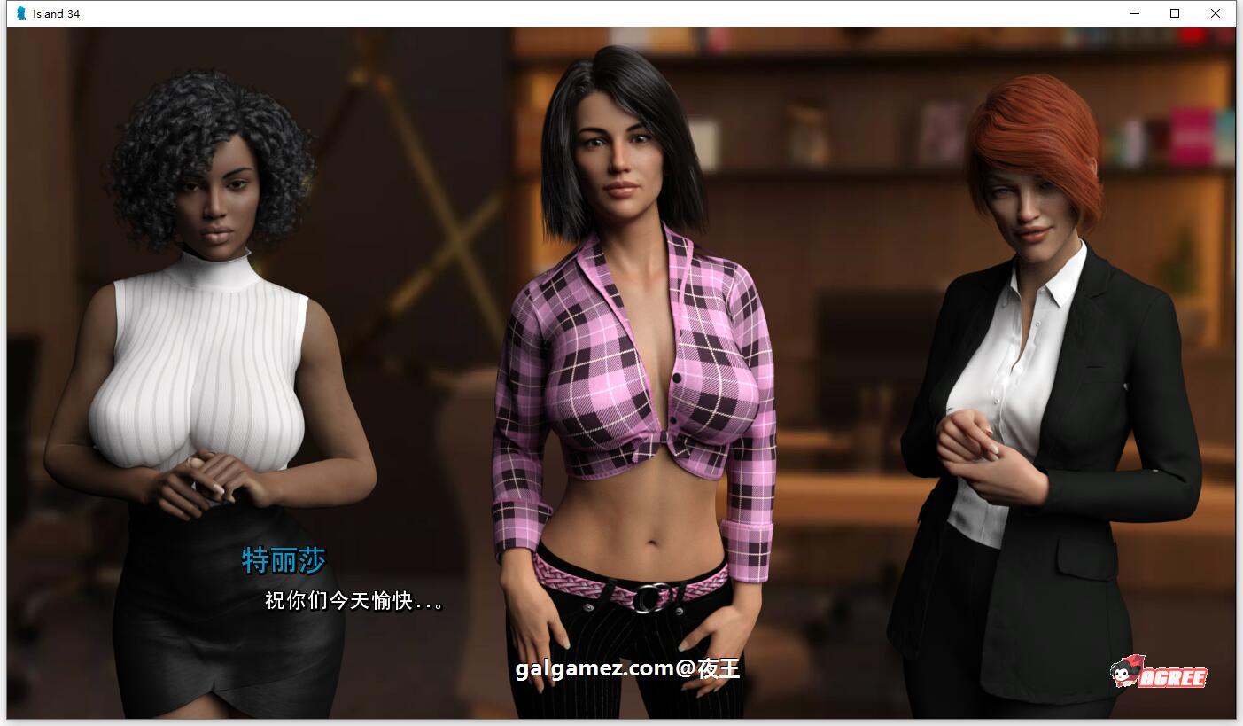 【欧美SLG/汉化/动态】34号 后宫岛 EP2 精翻汉化版【新汉化/PC+安卓/500M】 畅玩游戏 预览第8张