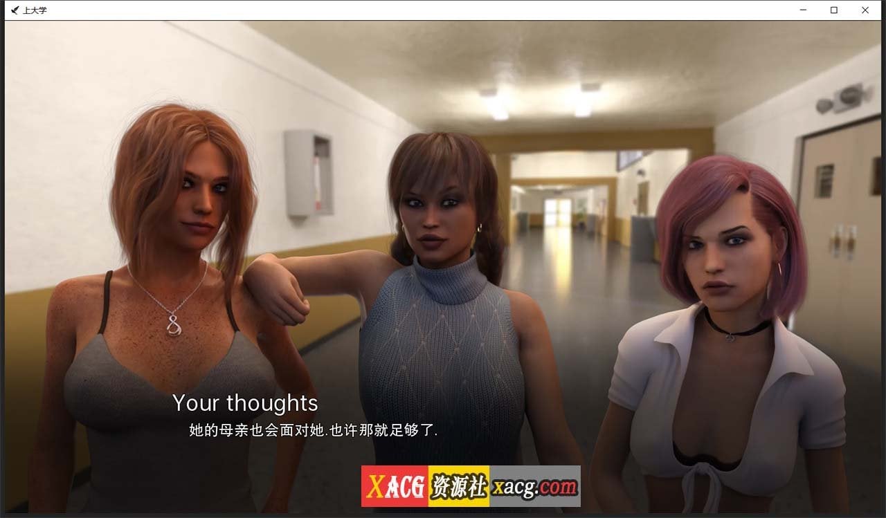 【欧美SLG/汉化/动态】上大学 V0.5.16 汉化版【PC+安卓/2G】 畅玩游戏 预览第13张