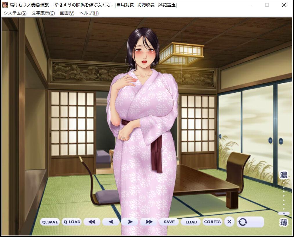 【ADV/汉化】温泉烟雾缭绕人妻慕情之旅~结下羁绊关系的女人们 【1G/电脑】 畅玩游戏 预览第4张