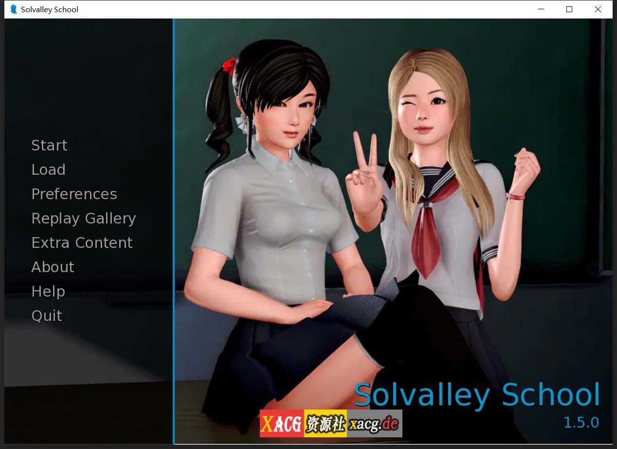 【后宫神作/英文/动态】我的学园生活 v1.5.0 官方英文版【PC+安卓/2G/更新】 畅玩游戏 预览第1张-XACG动漫资源社——中文ACG动漫游戏社区 【后宫神作/英文/动态】我的学园生活 v1.5.0 官方英文版【PC+安卓/2G/更新】 畅玩游戏 预览第1张