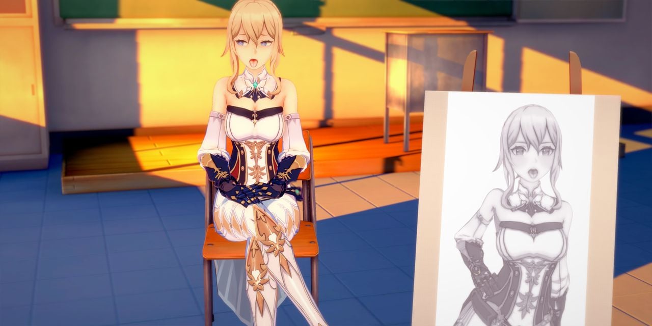 【欧美SLG/汉化】原神:可莉的恶作剧 V1.16 汉化完结版【PC+安卓/1G/新作】 畅玩游戏 预览第10张