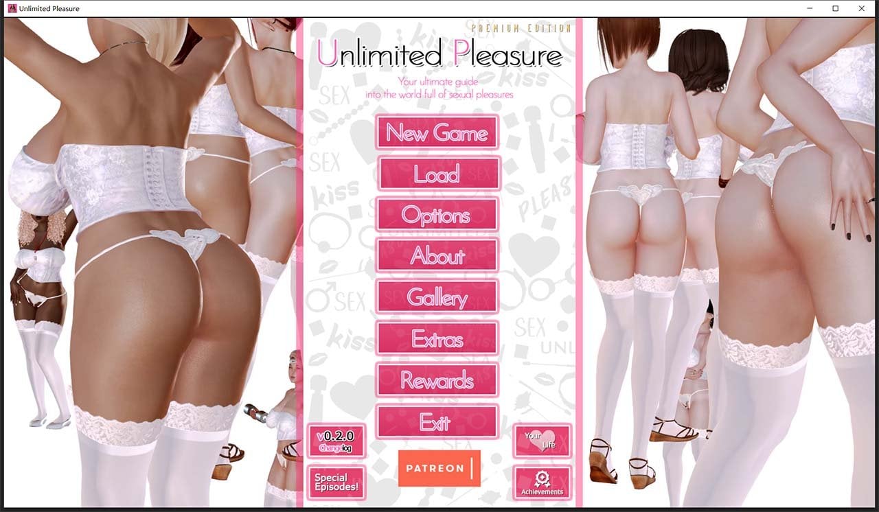 【欧美SLG/英文/动态】无尽的快感 Unlimited Pleasure 重制高级版 V0.2 官方英文版 【PC+安卓/4G/更新】 畅玩游戏 预览第1张