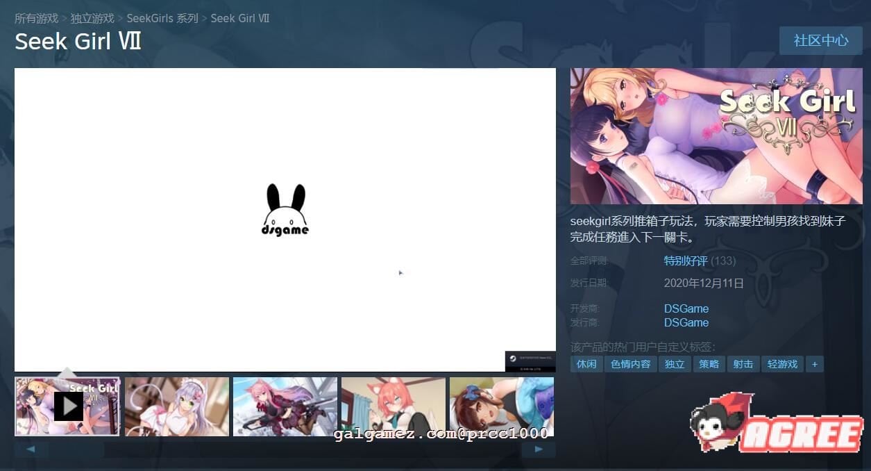 【ACT/中文/全动态】SeekGirl-Ⅶ 官方中文步兵版【1G/新作/可能是最有趣的推箱子】 畅玩游戏 预览第2张