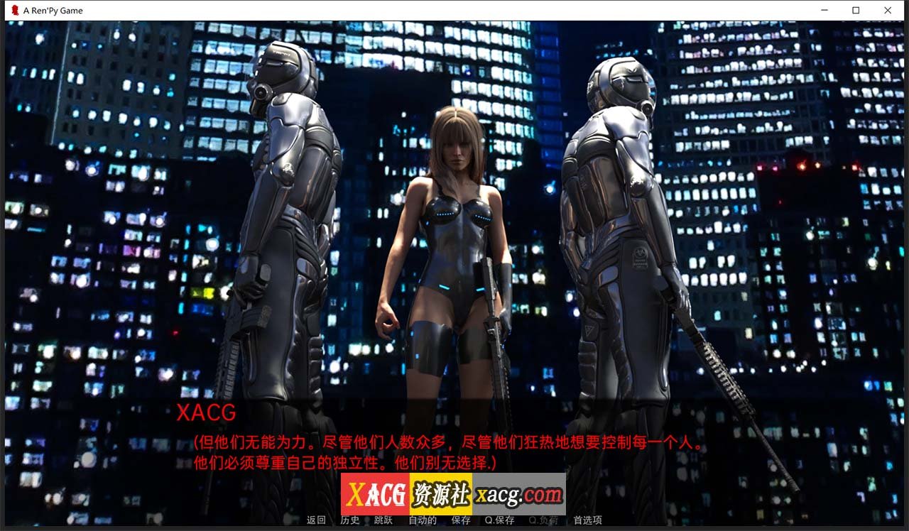 【欧美SLG/汉化/动态】赛博空间 V0.15 汉化版【PC+安卓/1G】 畅玩游戏 预览第3张