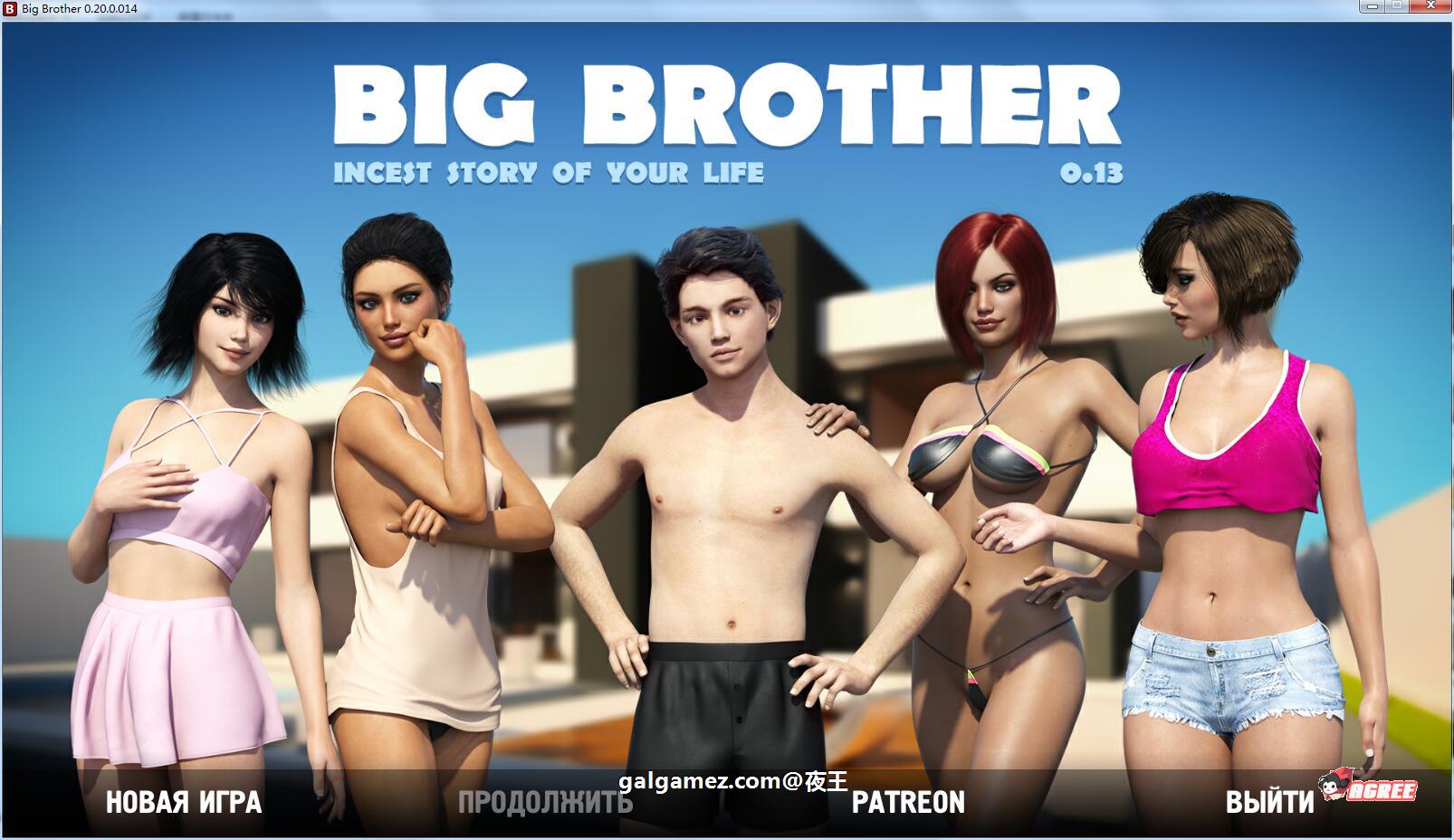 【欧美神作/汉化/动态】大兄弟 大型扩展MOD版 V1.4 汉化作弊版+全CG 【4.5G】 畅玩游戏 预览第1张