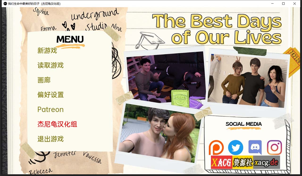 【欧美SLG/汉化/动态】我们生命中最美好的日子 V0.5.0 精翻汉化版【PC+安卓/2G/新作】 畅玩游戏 预览第1张