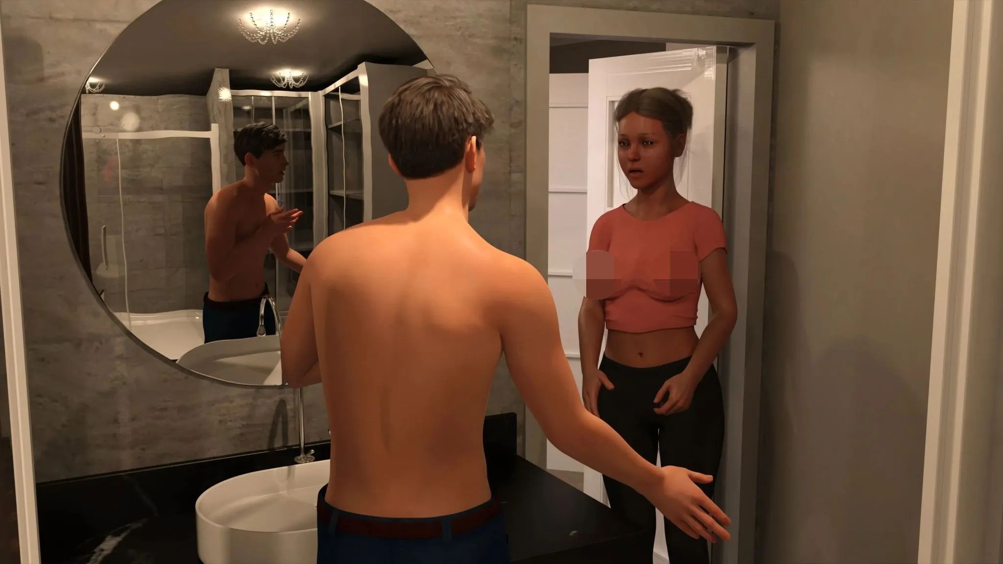 【欧美SLG/中文/动态】小姨子 SisterinLaw 0.0408b【PC+安卓/2G】 畅玩游戏 预览第3张