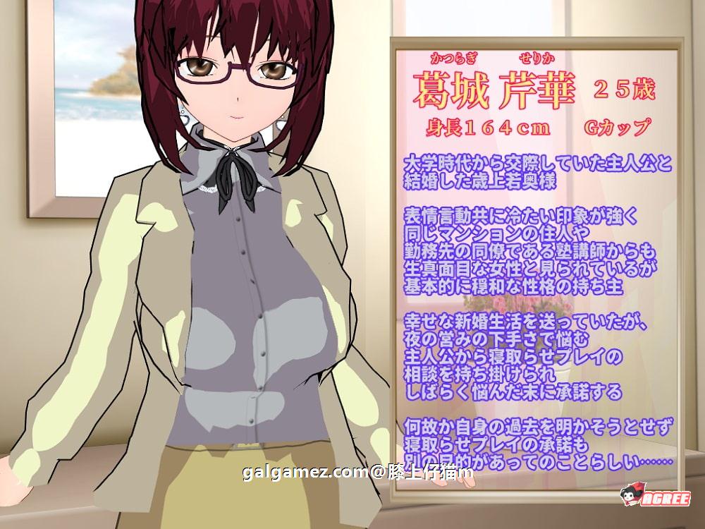 【RPG/汉化/NTR】冷酷的美女人妻让人NTR并享受调教的理由！汉化版+CG【800M】 畅玩游戏 预览第2张