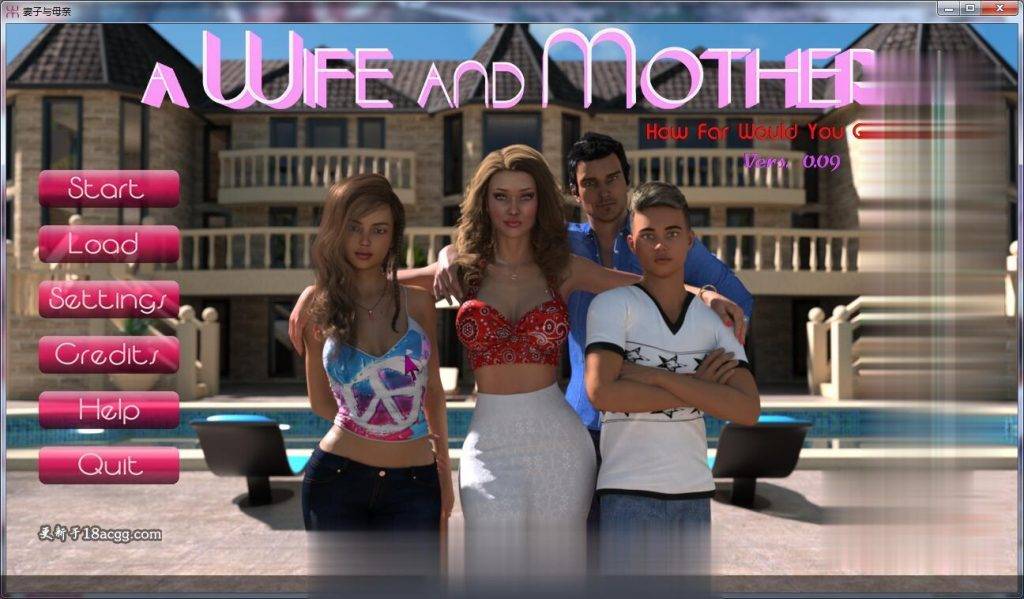【SLG/GG汉化/动态】我美丽的妻子与母亲 v0.95精翻汉化版+CG【PC+安卓】【更新/4.4G】 畅玩游戏 预览第2张-XACG动漫资源社——中文ACG动漫游戏社区