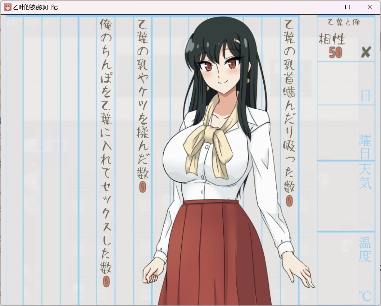 【RPG/汉化/强烈推荐/作弊】我的乙叶被寝睡走了【PC＋安卓/1.6g】 畅玩游戏 预览第2张