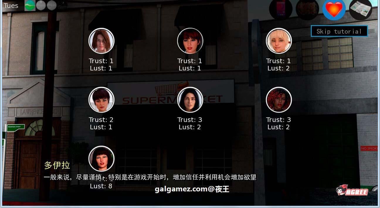 【沙盒SLG/汉化/动态】德诺斯城市 CH1精翻汉化完结版+全CG【PC+安卓/1.2G】 畅玩游戏 预览第4张