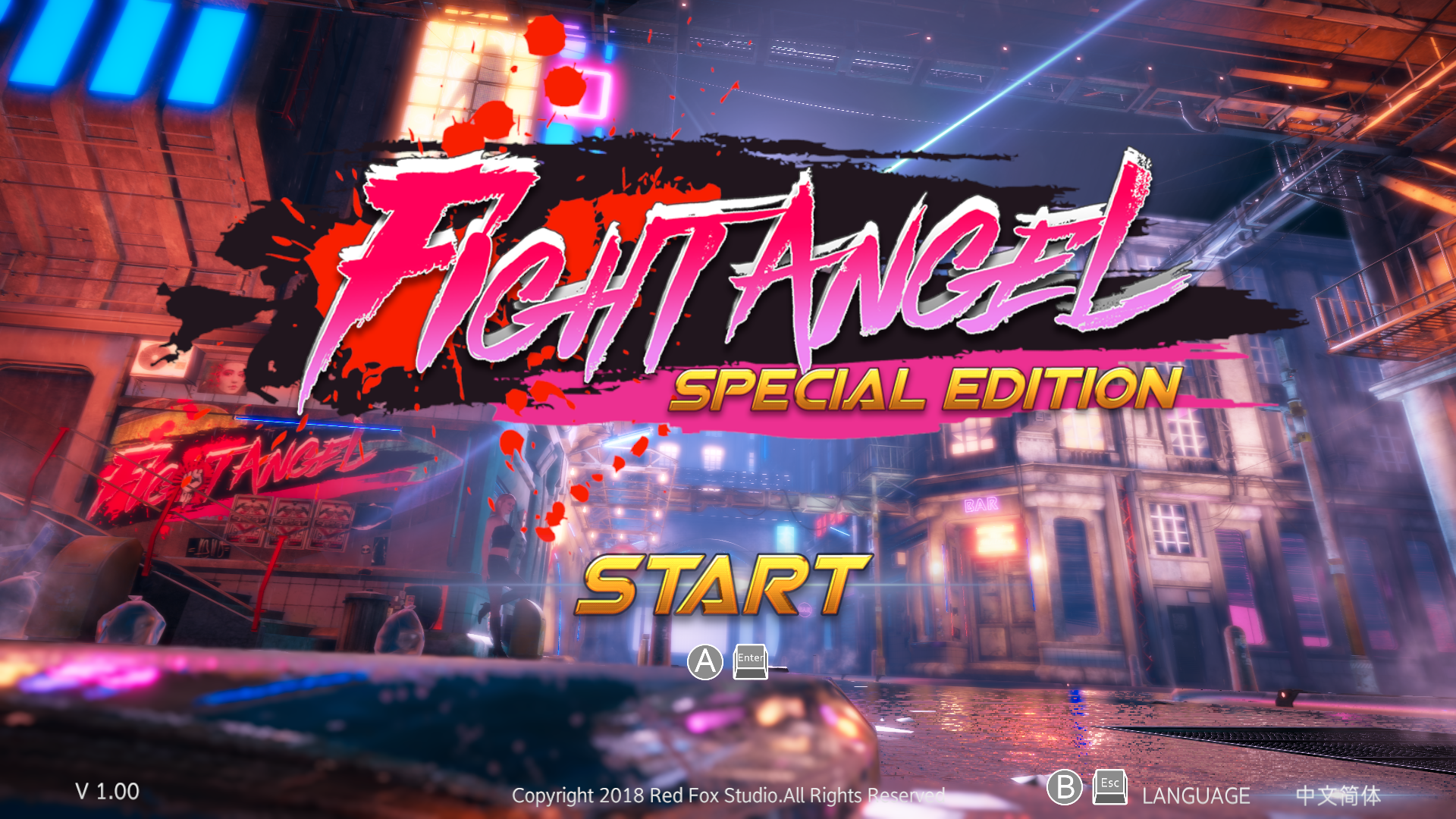 【大型ACT/中文/步兵】格斗天使SE 最全整合版！ 双画风DLC+服装包DLC 【4G】 畅玩游戏 预览第1张