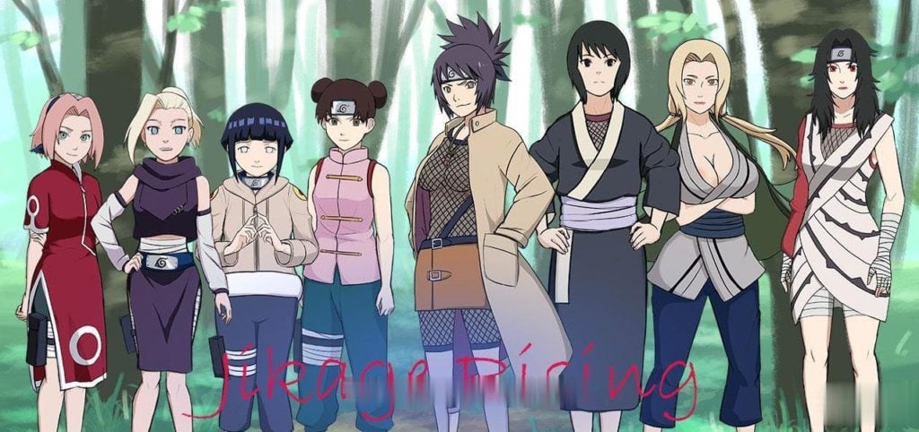 【欧美SLG/汉化/动态】火影同人：忍者后宫 Ver1.0D 汉化作弊版【更新/PC+安卓】【2G】