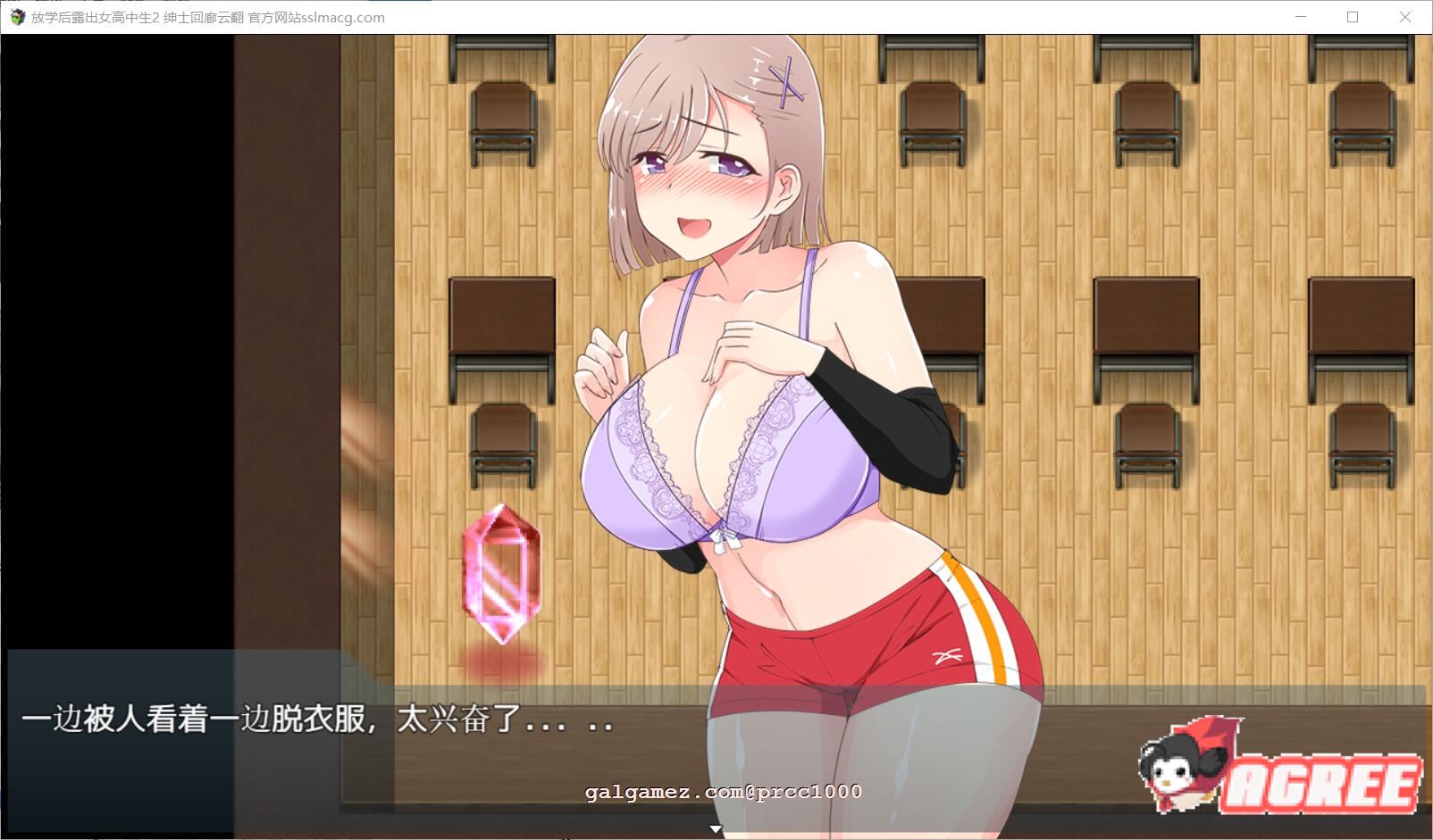 【露出RPG/汉化/高自由度】放学后露出的女高中生-2！云汉化版+前作汉化【2G/新汉化】 畅玩游戏 预览第3张