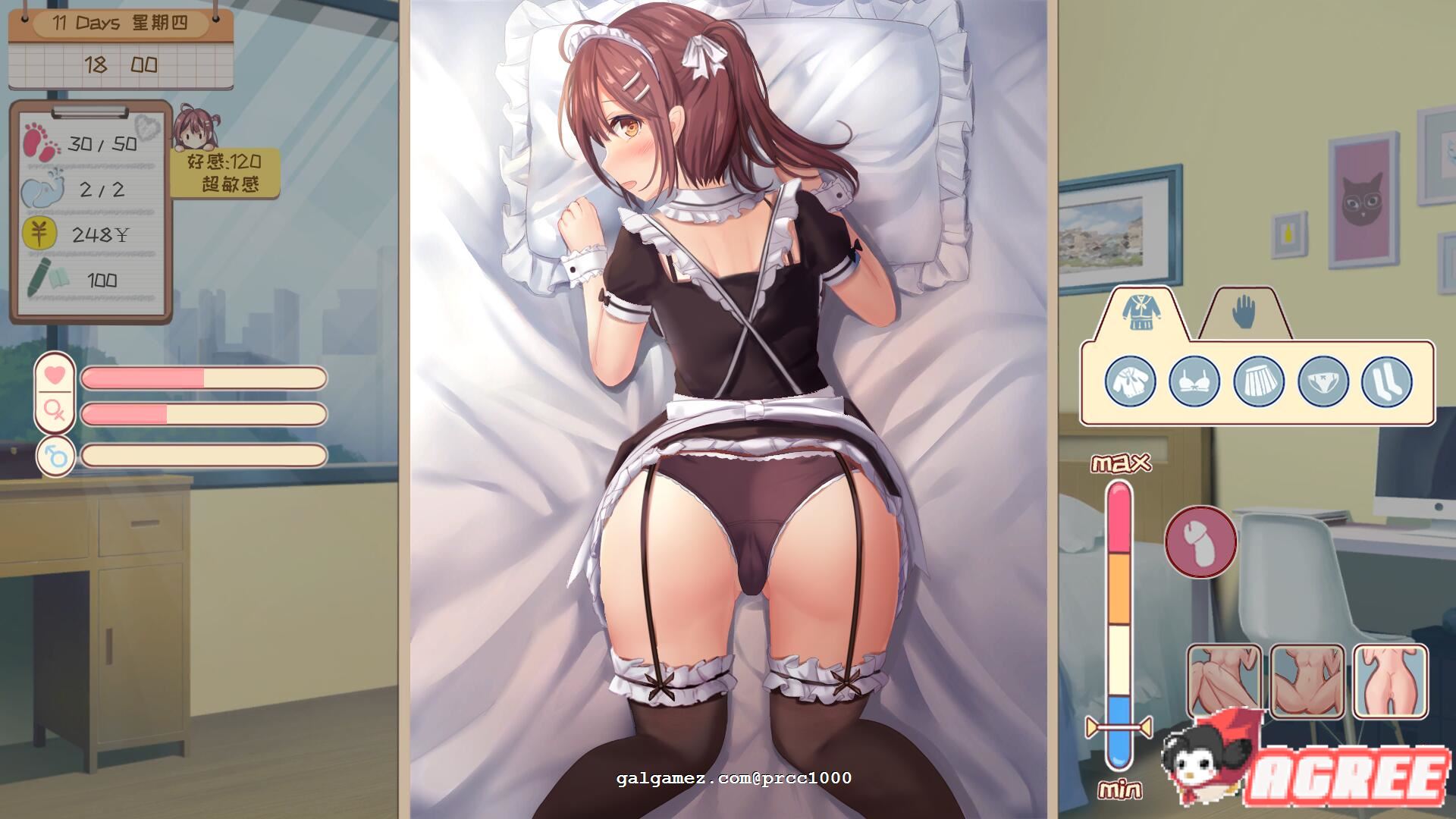 【养成SLG/中文/步兵】邻桌女同学 Deskmate Girl 官方中文步兵版 【400M/新作/全CV】 畅玩游戏 预览第3张