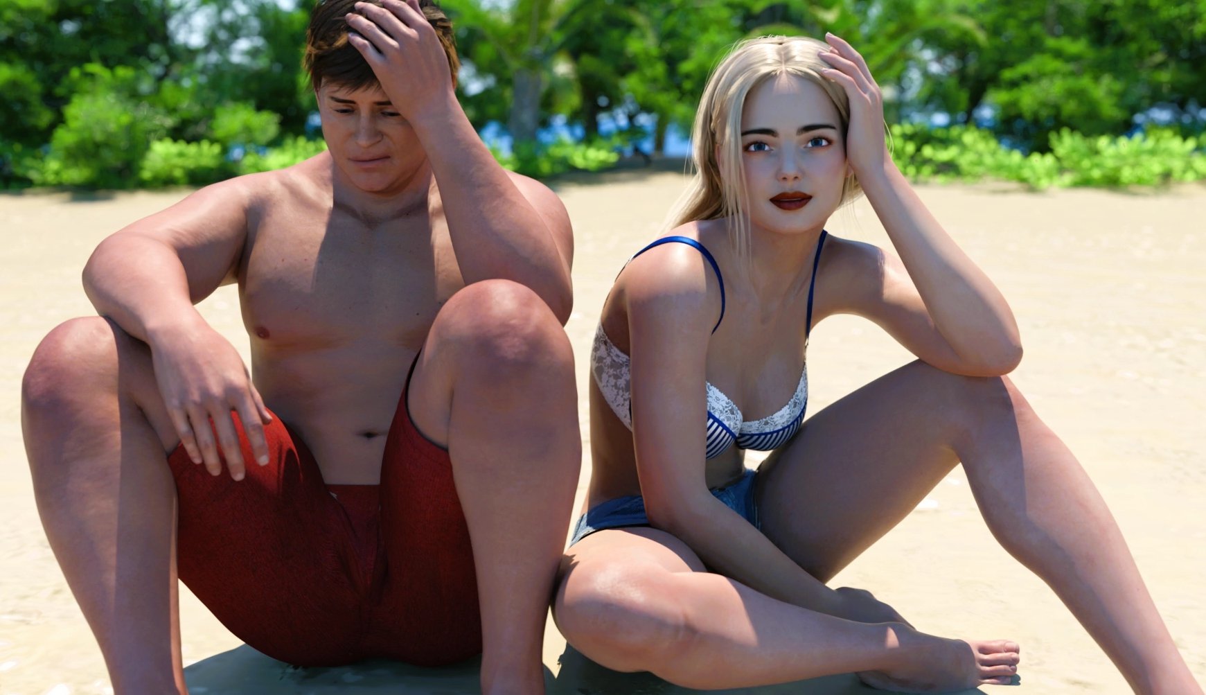 【欧美SLG/精翻/动态】迷失天堂 LostinParadise v0.55[PC+安卓/1.60G] 畅玩游戏 预览第2张