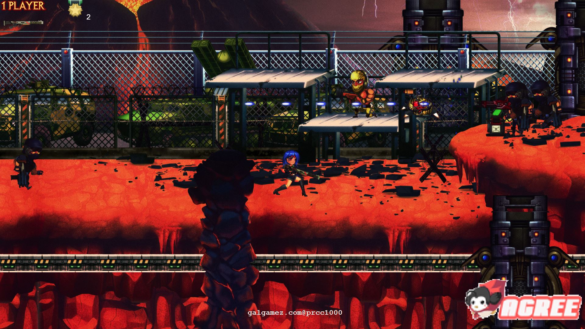 【ACT/中文/步兵/全CV】[エロ魂斗罗]铁血迪斯科！STEAM官方中文步兵版！【4G/新作/全CV】 畅玩游戏 预览第4张