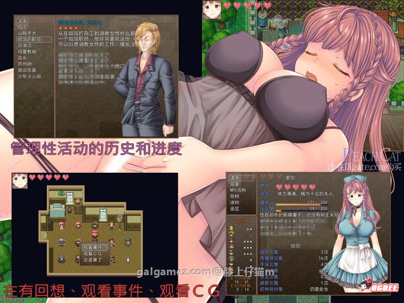 【RPG/中文/NTR】新妻爱弥的逃离贫民窟物语！官方中文版+全CG【新作/多换装】【400M】 畅玩游戏 预览第6张