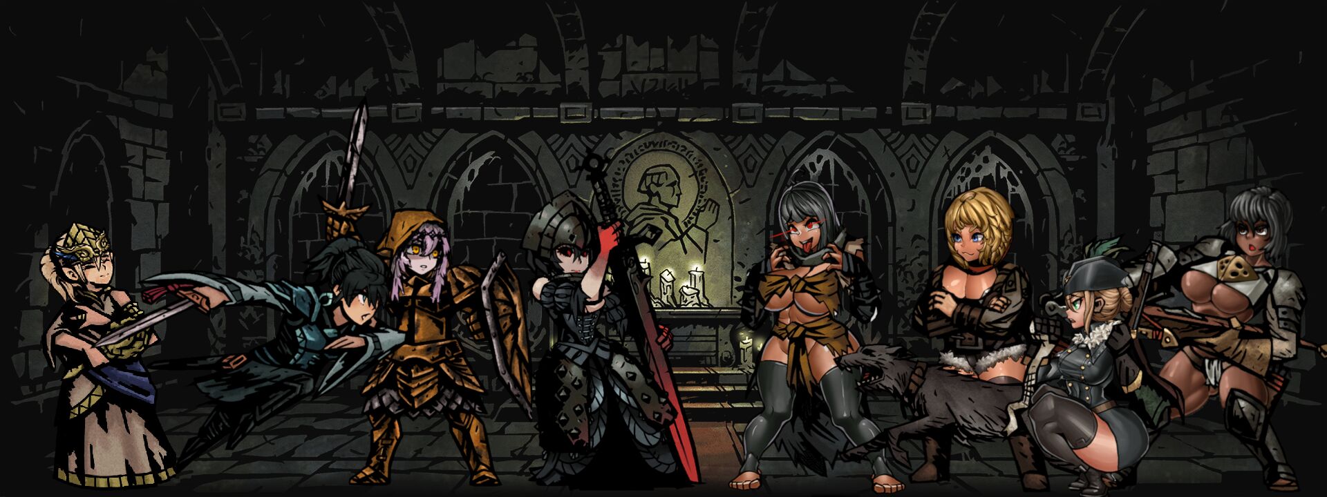 【SLG/汉化/动态】暗黑地牢 Darkest Dungeon V25536绅士轻松版+全MOD【20G】 畅玩游戏 预览第4张