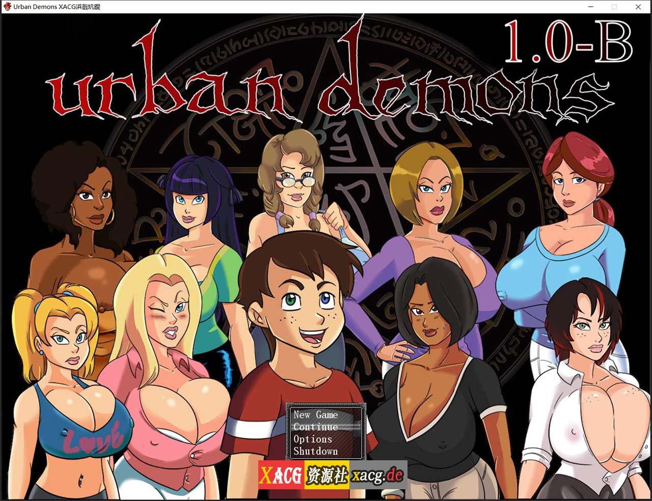 【欧美RPG/英文/动态CG】城市中的恶魔~Urban Demons v1.1B 【2G】 畅玩游戏 预览第1张