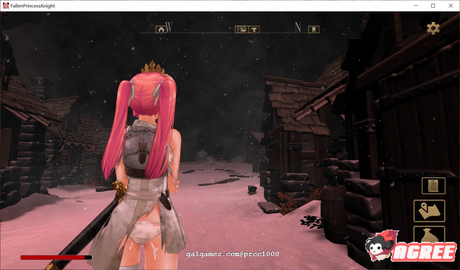 【3D/汉化/全动态】零落姬骑士安娜斯忒婭~强制O孕银纹诅咒！步兵汉化版【1.5G】 畅玩游戏 预览第7张