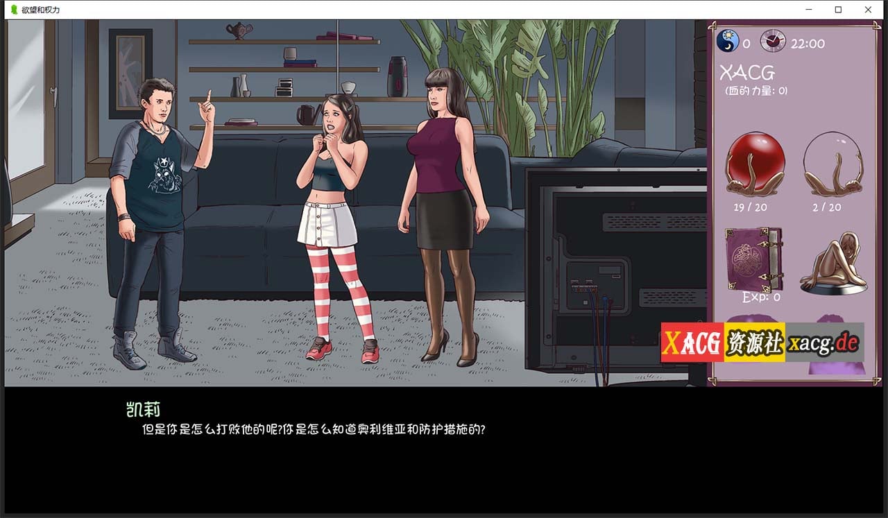 【欧美SLG/汉化/动态CG】欲望和权利 V0.37 官方英文版 + 0.25 精翻汉化版【PC+安卓/2.7G】 畅玩游戏 预览第5张