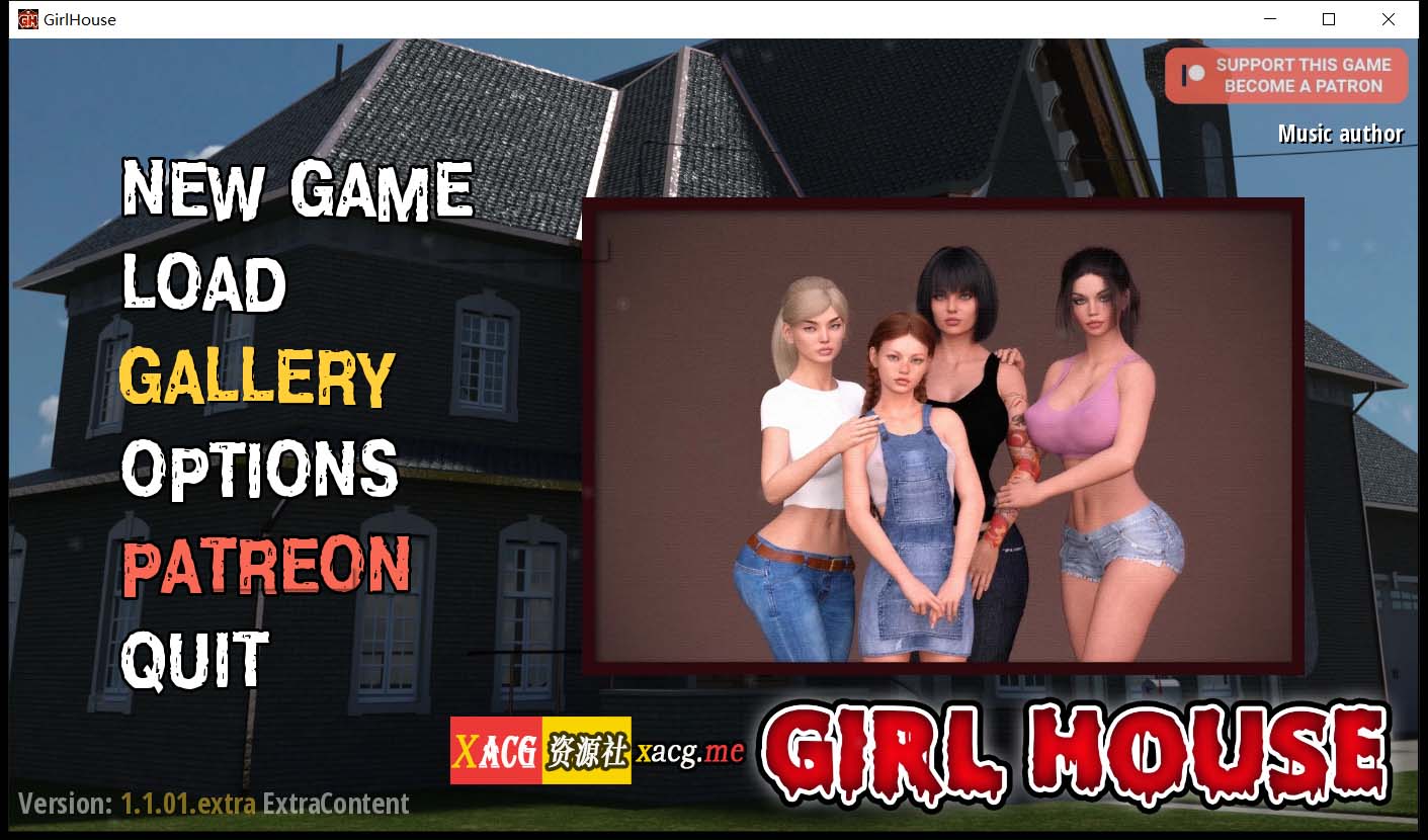 【欧美SLG/中文/动态】女孩之家 V1.1 官方中文版【PC+安卓/2.5G/9月24妹妹上垒更新】 畅玩游戏 预览第1张