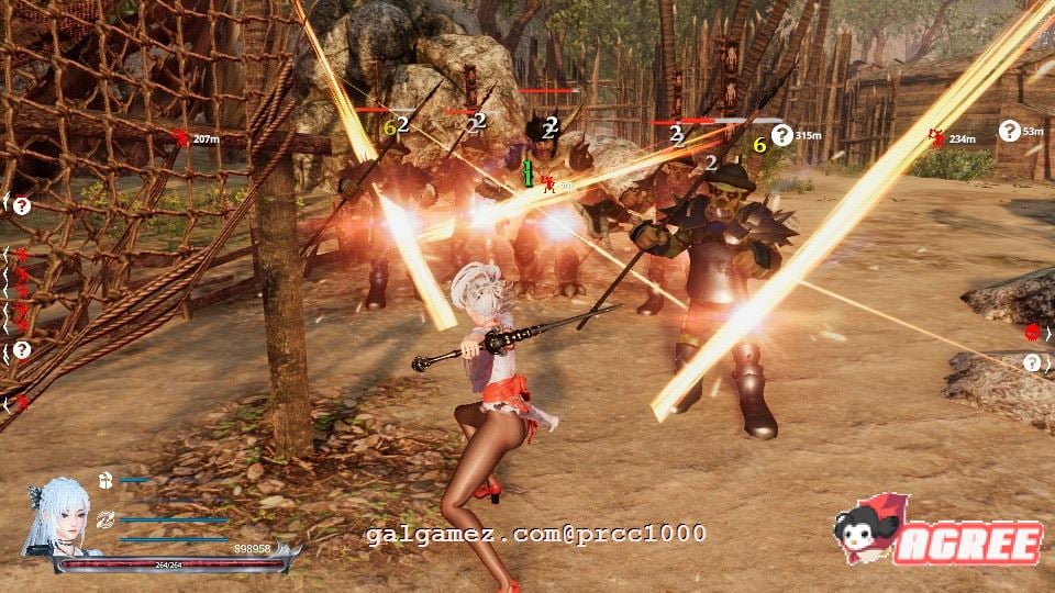 【极品ACT/中文/3D】SwordxHime劍姬無双 官方中文步兵版/付全开存档【9G/新作/全CV】 畅玩游戏 预览第9张