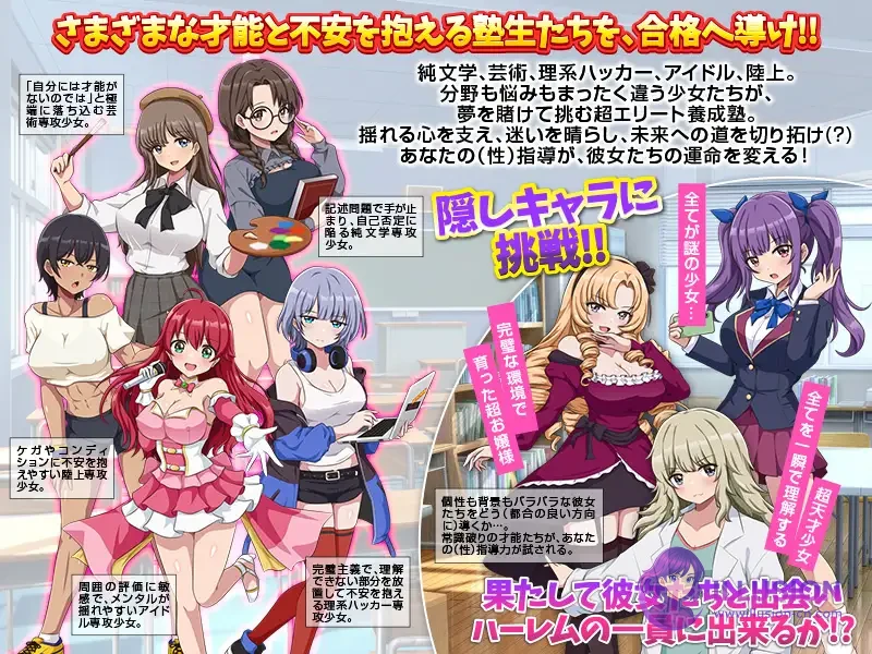 [PC-RPG游戏] [新作RPG/汉化/后宫/怀孕] 突破难关！超级精英备孕私塾[AI汉化版] [PC] [FM/百度/1G]