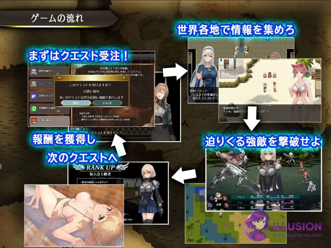 竜と大剣 龙与大剑 [Ver1.10 Steam官方中文版+全CG回想] [PC] [RPG/官中/NTR] [5.9G/FM/微云]