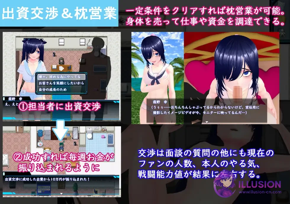 目标！阴角与TOP偶像！ めざせ！ 陰キャとTOPアイドルを！ [AI汉化版] [PC] [RPG/汉化/NTR怀孕] [1.6G/FM/百度]