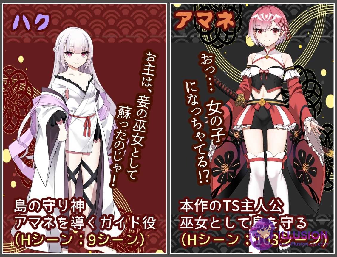 白龙之巫女与神宿之祸岛 白龍ノ巫女と神宿りの禍ツ島 [AI汉化版] [PC] [RPG/汉化/新作] [1.2G/微云网盘/直链]