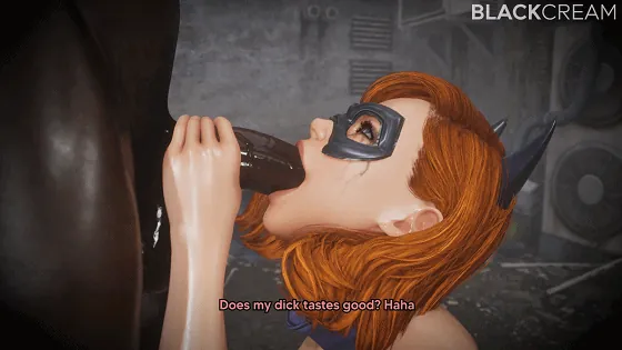 [3D/无修/NTR] BlackCream 3月新作：Batgirl X BBC 蝙蝠少女 性感御姐在黑色巨根抽插下逐渐堕落 [2.4G/FM/WY]