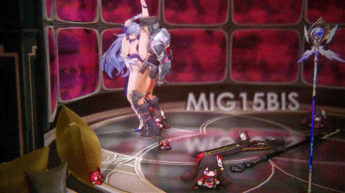 【MMD/mig15bis/纯啪】星穹铁道:雌小鬼花火【639m/1080p/飞猫百度】