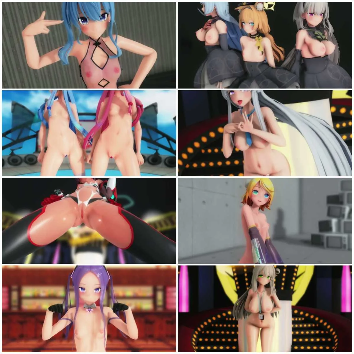 【MMD】【更新至2025.5.10】精品合集4_高质量R18MMD_DreamHeart【1.6G/8V】【FM转BD】