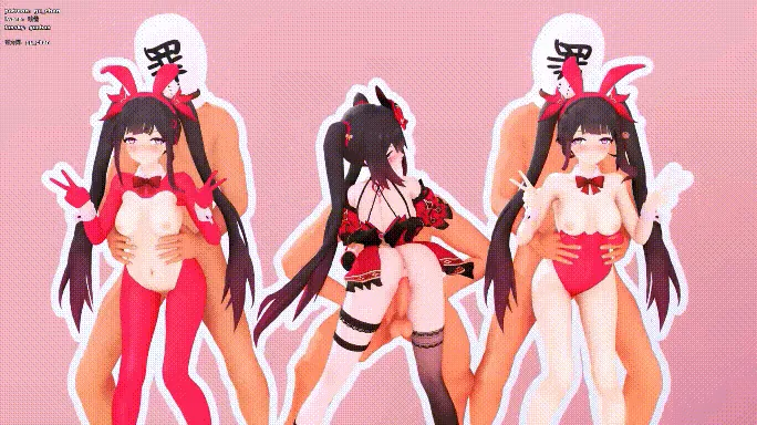 【MMD/咕酱/舞啪】星铁舞啪 花火三重奏【132m/1080p/飞猫百度】